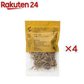 無茶々園の有機かんそうゴボウ(20g×4セット)【無茶々園】