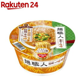 日清 麺職人 味噌 ケース(97g×12食入)【日清麺職人】