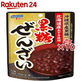 黒糖ぜんざい(140g×10セット)【はごろも】