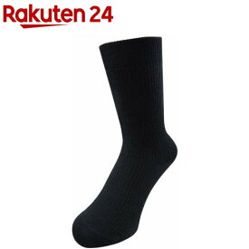 福徳産業 靴下 消臭ソックス 爽やかシンデレラ ブラック クルー丈 19cm〜21cm(1足)