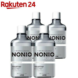 【企画品】NONIO プラス ホワイトニング デンタルリンス(600ml×4個)【ノニオ(NONIO)】