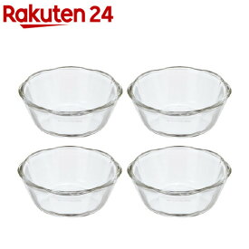 ハリオ 耐熱ガラス製スイーツボウル200 SWB-2012(4個セット)【ハリオ(HARIO)】