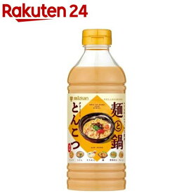 ミツカン 大好きだし。麺と鍋。クリーミーとんこつ(500ml)[めんつゆ 麺つゆ 鍋つゆ 鍋スープ なべつゆ 鍋大陸]