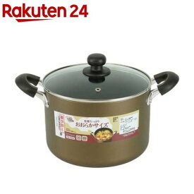 おおらか鍋 IH対応 深型両手鍋 22cm RB-2502(1個)