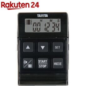 タニタ バイブレーションタイマー24時間計 クイック ブラック TD-370N-BK(1台)【タニタ(TANITA)】