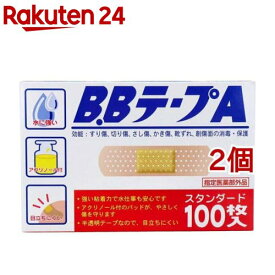 B.BテープA スタンダード 救急絆創膏(100枚入*2個セット)[絆創膏]