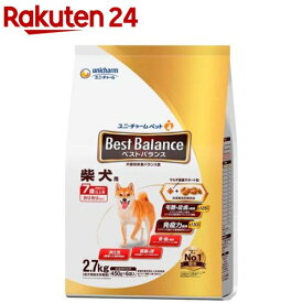 ベストバランス 柴犬用 7歳以上用(2.7kg)【qw5】【dalc_unicharmpet】【ベストバランス】[ドッグフード]