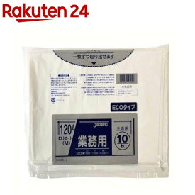 ジャパックス ゴミ袋 半透明 120L 横100*縦120cm 厚み0.03mm DKM-94(10枚入)【ジャパックス】