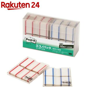 �|�X�g�E�C�b�g �W���[�u �G�R�m�p�b�N 6821-1-RB(50��*10�p�b�h)�y�|�X�g�C�b�g(Post-it)�z