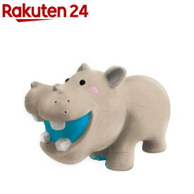 ラテックストイ I LOVEピーピーアクア カバエラ グレー(1個)【ドギーマン(Doggy Man)】