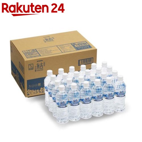 楽天市場 結 ゆいのみず ケース 500ml 24本入 結 ゆいのみず 水 楽天24