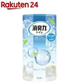 トイレの消臭力 消臭芳香剤 トイレ用 アクアソープの香り(400ml)【消臭力】
