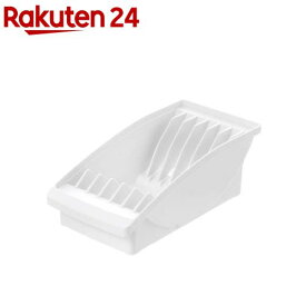 トトノ 棚置き用 ディッシュスタンドR ワイド φ約18〜26cm対応 抗菌加工 WH 110004(1個)【トトノ】