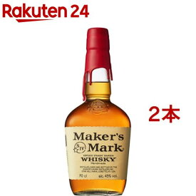 サントリー バーボンウイスキー メーカーズマーク(700ml*2本セット)【メーカーズマーク】