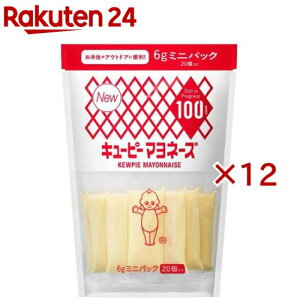 �L���[�s�[ �}���l�[�Y �~�j�p�b�N(20��×12�Z�b�g(1��6g))