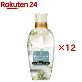 レノア ハピネス 夢ふわタッチ 柔軟剤 ホワイトティー 本体(450ml×12セット)【レノアハピネス】
