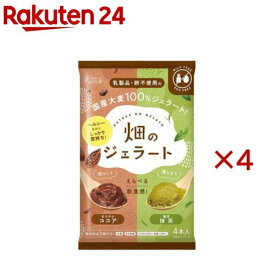 畑のジェラート 乳製品・卵不使用 常温保存可能(240g×4セット)