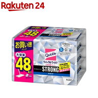 クイックルワイパー立体吸着ウエットシート ストロング ジャンボパック(48枚)【クイックル】