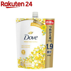 【企画品】ダヴ ボディウォッシュ ミモザ 詰め替え 大容量(620g)【ダヴ(Dove)】