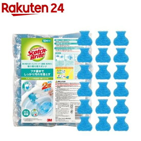 スコッチブライト 取替式トイレクリーナー 除菌・防汚EX 取替用 T-557-18RF EX(18個入×2セット)【スコッチブライト(Scotch Brite)】