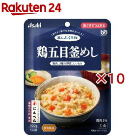 アサヒグループ食品まんぷく日和 鶏五目釜めし(100g×10セット)【まんぷく日和】