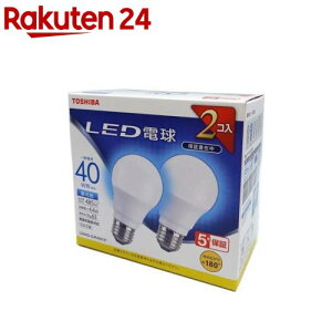 ���� LED�d�� �����F 40W�`���� �L�z��180�x LDA4D-G�^K40V1P(2��)�y����(TOSHIBA)�z