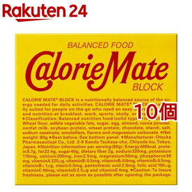 カロリーメイト ブロック チョコレート味(4本入(80g)*10コセット)【o9c】【カロリーメイト】
