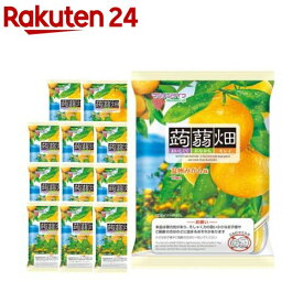蒟蒻畑温州みかん味(12袋入)【蒟蒻畑】[こんにゃくゼリー おやつ まとめ買い 気分転換 お弁当]