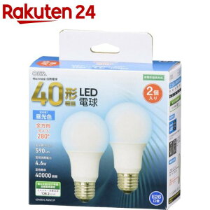 LED�d�� E26 40�`���� �����F �S���� LDA5D-G AG52 2P(2��)�yOHM�z