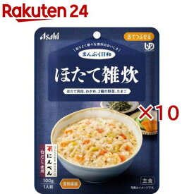 アサヒグループ食品まんぷく日和 ほたて雑炊(100g×10セット)【まんぷく日和】