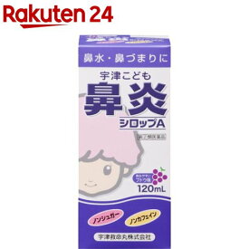 【第(2)類医薬品】宇津こども鼻炎シロップA(120ml(セルフメディケーション税制対象))【宇津こどものお薬】