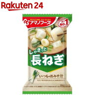 アマノフーズ いつものおみそ汁 長ねぎ(9g*1食入)【アマノフーズ】