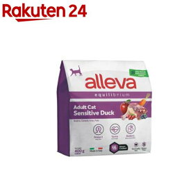 アレヴァエクイリブリアム 猫用センシティブダック アダルト(400g)【アレヴァ エクイリブリアム】