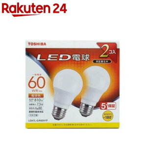  LEDd dF 60W` Lz180x LDA7L-G^K60V1P(2)y(TOSHIBA)z