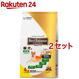 ベストバランス 柴犬用(4kg*2セット)【ベストバランス】