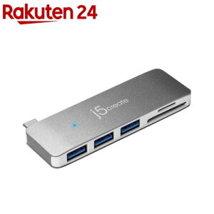Type-C 5-in-1 �E���g���h���C�u�h�b�N JCD348(1��)�yj5create(�W�F�C�t�@�C�u�N���G�C�g)�z
