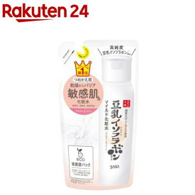 なめらか本舗 マイルド化粧水 NC つめかえ用(180ml)【なめらか本舗】[豆乳イソフラボン(保湿成分) グリセリンフリー 敏感肌]