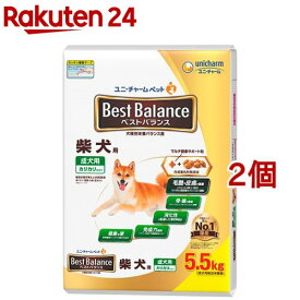 ベストバランス カリカリ仕立て 柴犬用(5.5kg*2個セット)【ベストバランス】