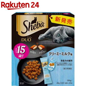 シーバ デュオ 15歳以上 クリーミーミルク味(200g)【シーバ(Sheba)】