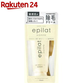 エピラット オム 薬用除毛クリーム 敏感肌用(150g)【エピラット(epilat)】[ムダ毛処理 除毛 全身 脇毛 腕毛 すね毛 男性 メンズ]