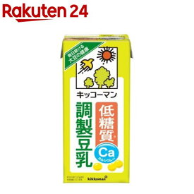 キッコーマン 低糖質 調製豆乳L(1L*6本入)【キッコーマン】[低糖質 たんぱく質]