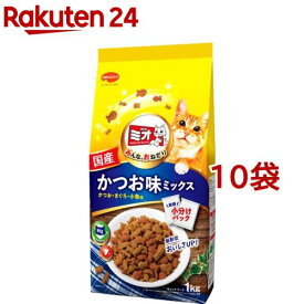 ミオ ドライミックス かつお味(1kg*10袋セット)【ミオ(mio)】