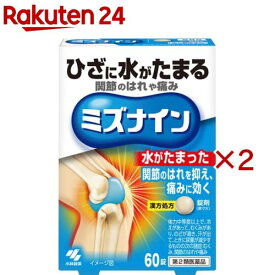 【第2類医薬品】ミズナイン(60錠×2セット(セルフメディケーション税制対象))