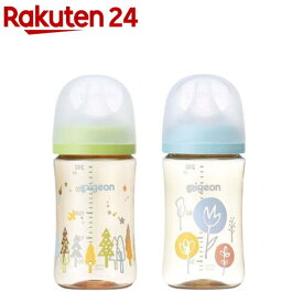 ピジョン 母乳実感 哺乳びん プラスチック 240ml セット(1セット)【母乳実感】