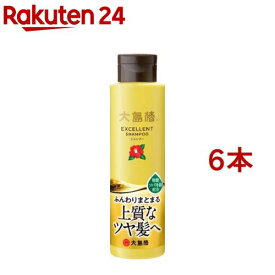 大島椿 エクセレントシャンプー(300ml*6本セット)【大島椿シリーズ】[パサツキ 乾燥 しっとり ふんわり アミノ酸系]