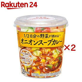 1／2日分野菜 スープカレー(102.2g×2セット)【丸美屋】