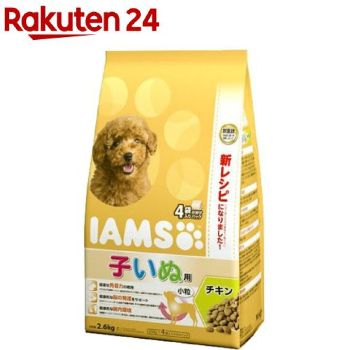 超人気の アイムス Iams ドッグフード 7歳以上用 健康サポート 小粒 チキン シニア犬用 8kg Mwork Su