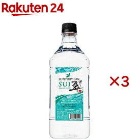 サントリー ジン 翠 SUI ペット(1800ml×3セット)