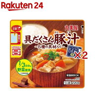 レンジDELI 豚汁(220g×2セット)【丸美屋】