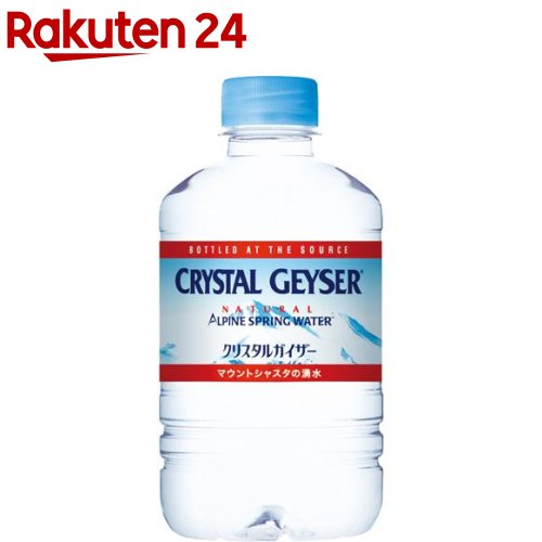 楽天市場 クリスタルガイザー シャスタ産正規輸入品 310ml 24本入 クリスタルガイザー Crystal Geyser 楽天24